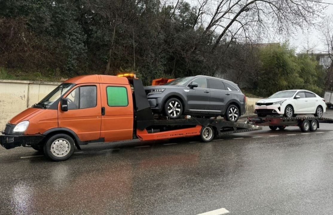 Эвакуатор для перевозки автомобилей в Ленинградской, Павловской и Каневской